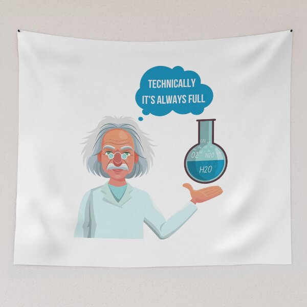 Item preview, Technically It's Always Full designed and sold by Xoox Art.