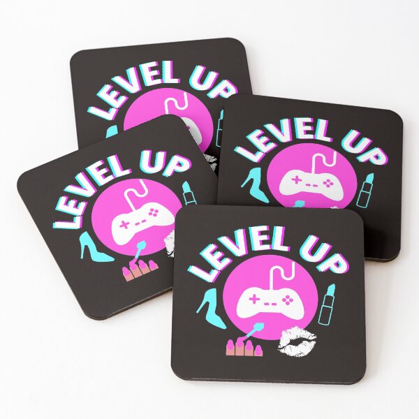Item preview, Level Up | Gamer Girls | Level Up Journey | Glow Up designed and sold by NoirOwned.