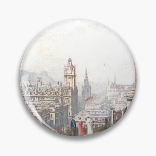 Aperçu de l'œuvre Illustration vintage de la vue de Calton Hill, Édimbourg créée et vendue par yourscotland.