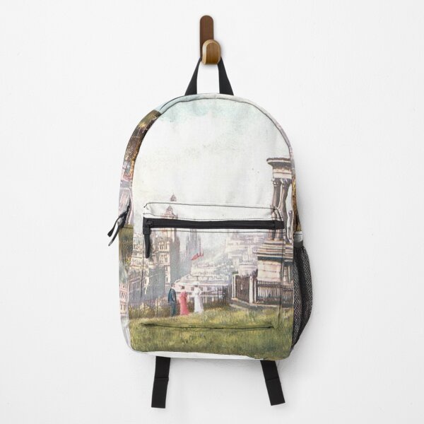Item preview, Vintage Illustration of the view from Calton Hill, Edinburgh designed and sold by yourscotland.