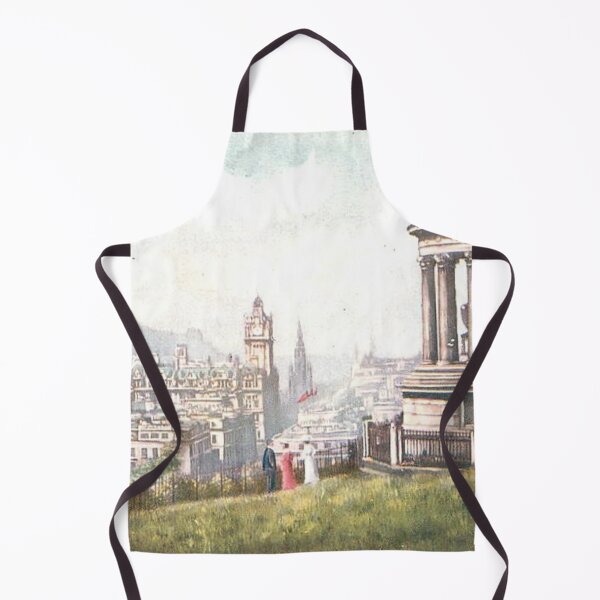 Item preview, Vintage Illustration of the view from Calton Hill, Edinburgh designed and sold by yourscotland.