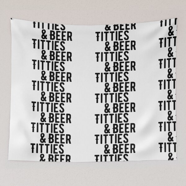 Item preview, Titties + Beer designed and sold by Makattack99.