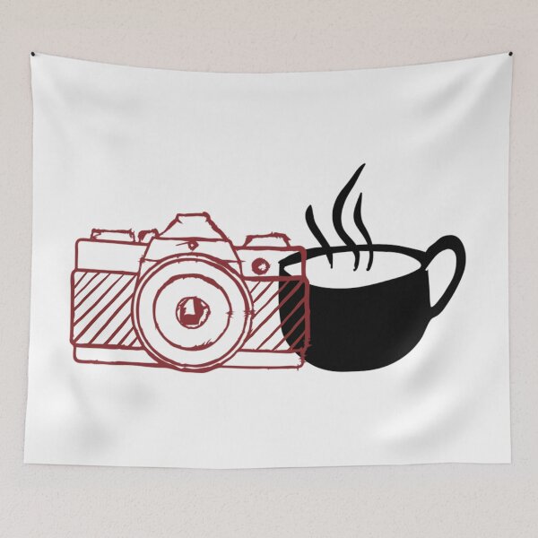 Item preview, Coffee and Camera designed and sold by mareabello.