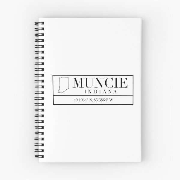 Item preview, Muncie Indiana Coordinates designed and sold by Emily Designs.