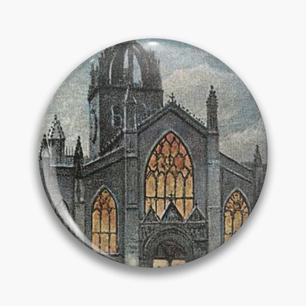 Item preview, Vintage Illustration of St. Giles Cathedral at night, Edinburgh designed and sold by yourscotland.