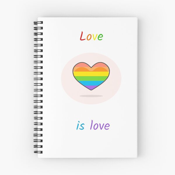 Aperçu de l'œuvre L'amour est l'amour Lgbt+ l'amour créée et vendue par DandD4ever.