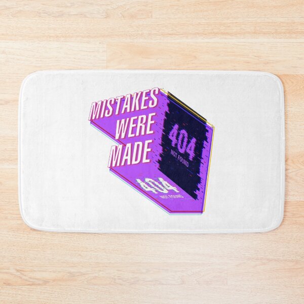 Item preview, Mistakes Were Made - Minimal - Psychedelic White designed and sold by crazycollective.
