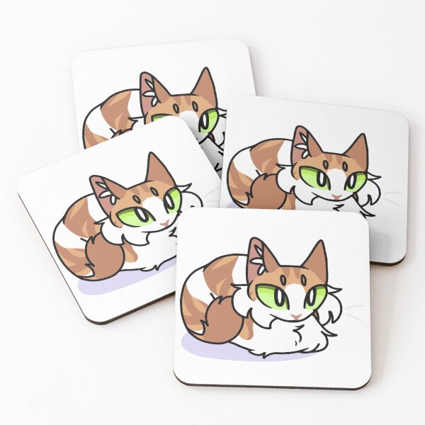 Artikelvorschau, Süßes, flauschiges, orange-weiß geflecktes Tabby-Laib-Katzen-Design entworfen und verkauft von nummiequack.