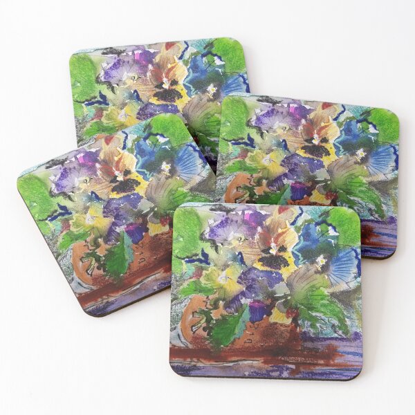 Item preview, Pansies  in watercolour  designed and sold by Lovenikkisart.