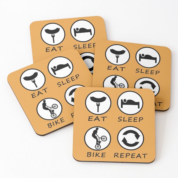 Item preview, Eat Sleep Bike Repeat designed and sold by teledesign.