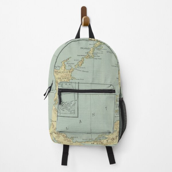 Item preview, Old Bermuda Map (1924) Vintage Bermudian Island Nautical Chart  designed and sold by BravuraMedia.