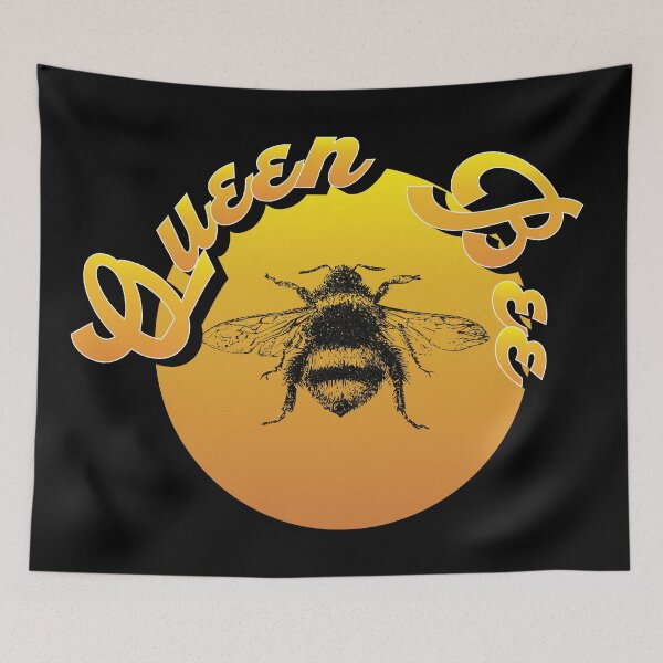 Item preview, Retro 80s Vaporwave Tropical Sun Summer Queen Bee designed and sold by IZiets.