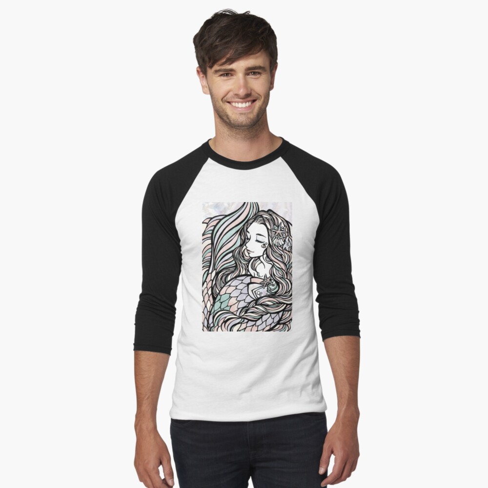 Item preview, Baseball ¾ Sleeve T-Shirt designed and sold by SajuArtZen.