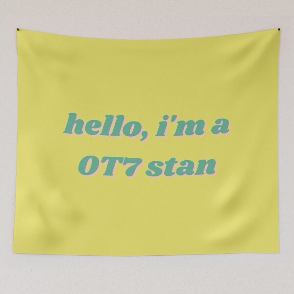 Item preview, Hello I'm a OT7 Stan Green Colorful designed and sold by tkims.