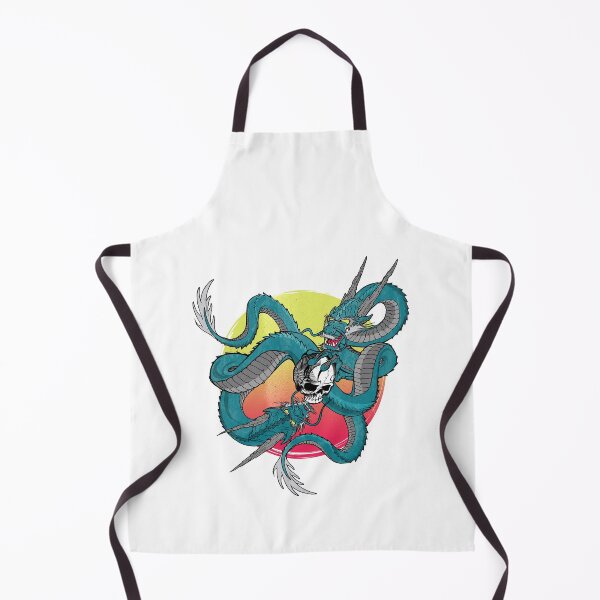 Item preview, Japanese dragon holding skull- anime design designed and sold by josephsteez.
