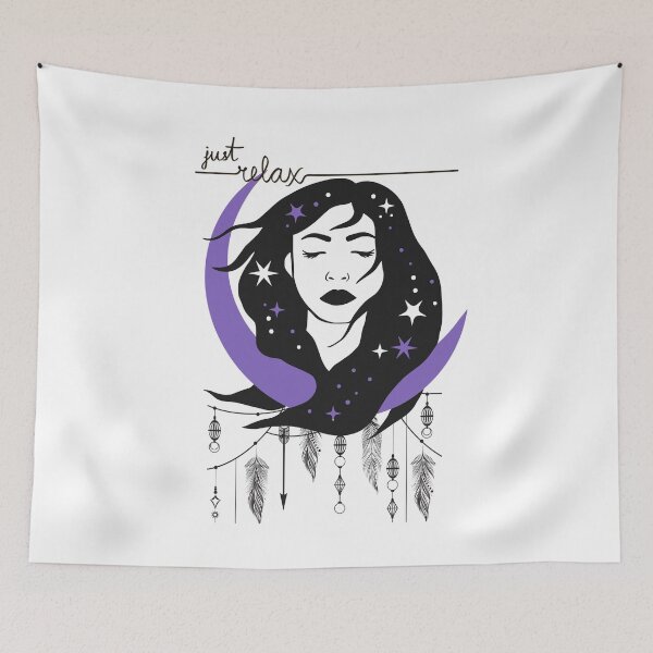 Item preview, Just relax moon designed and sold by Wandering-aura.