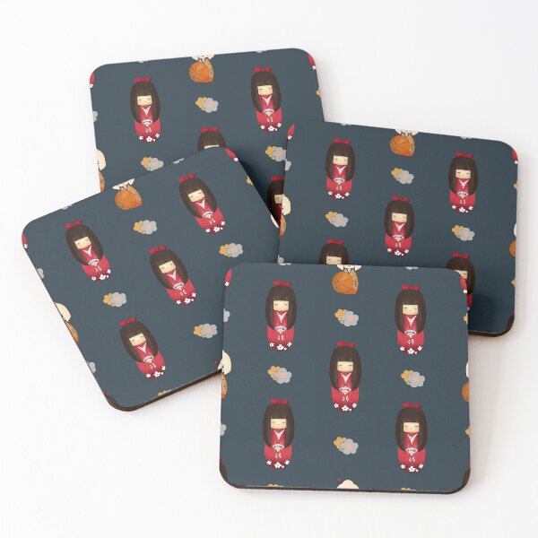 Item preview, Kokeshi dolls pattern designed and sold by SakuraLemonDS.