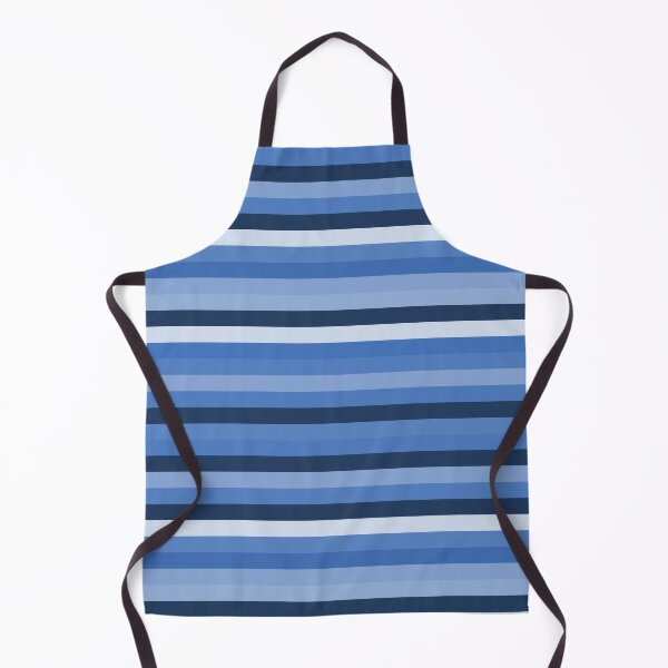 Item preview, Shades of Blue Horizontal Stripes designed and sold by cabgodfrey.