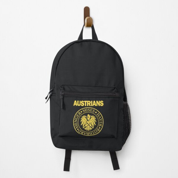 Item preview, Austrians - Mises, Hayek, Menger and Rothbard - School of Economics yellow designed and sold by LibertarianSt.