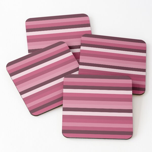 Item preview, Red Multi-Colored Horizontal Stripes designed and sold by cabgodfrey.