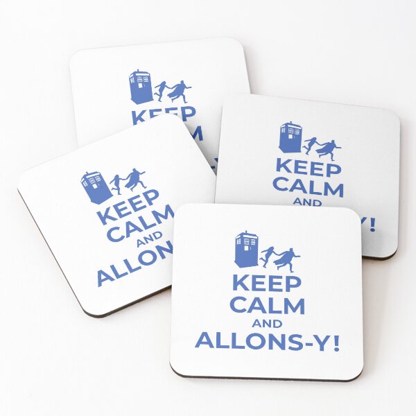 Item preview, Keep calm and allons-y designed and sold by yakpaws.