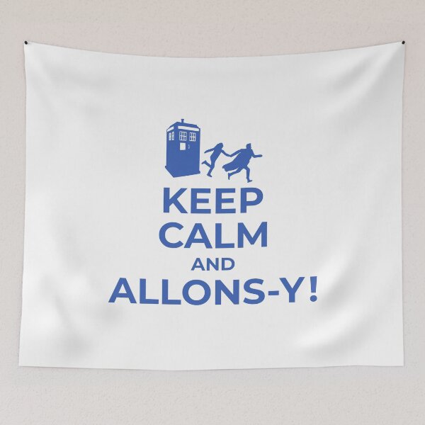 Item preview, Keep calm and allons-y designed and sold by yakpaws.