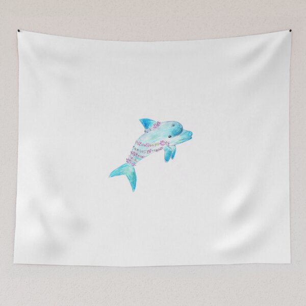 Item preview, Flower dolphin designed and sold by BabyRadish26.