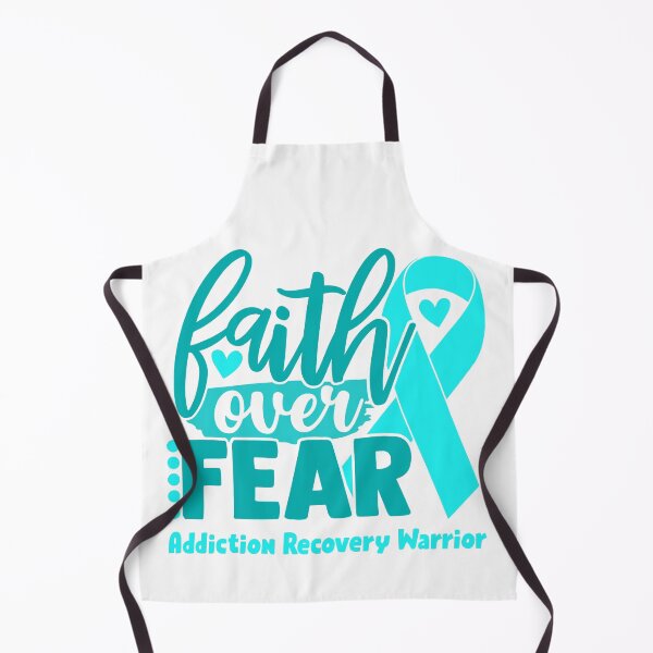 Item preview, Faith Over Fear Addiction Recovery Warrior designed and sold by largellie.