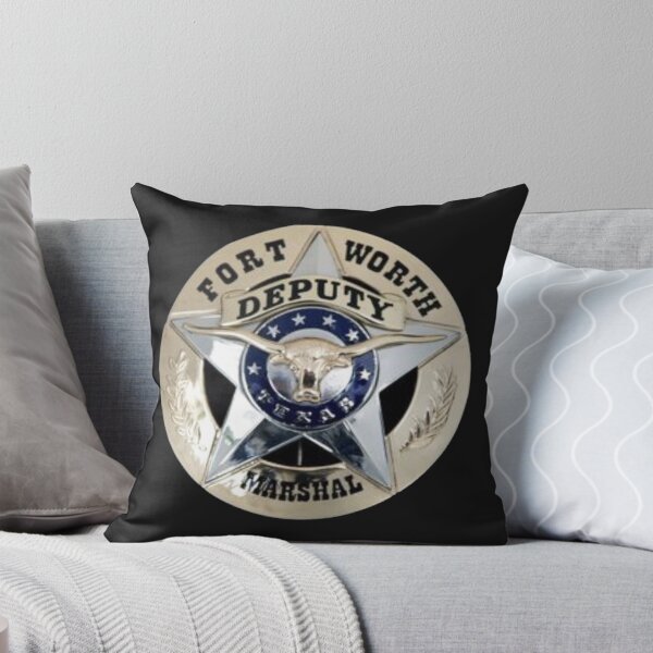 Item preview, Fort Worth Texas Marshal Badge designed and sold by Lawrence Baird.