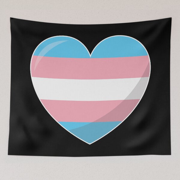 Item preview, Trans Pride Heart Gift, Transgender Transexual Love, Trans Transvestite Love is Love LGBT+ designed and sold by ArtsyloShop.
