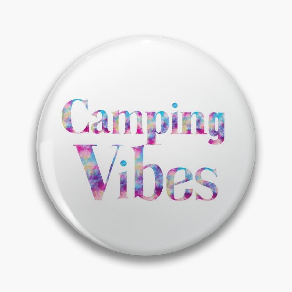 Item preview, Camping Vibes Tie Dye designed and sold by All Things Wild.