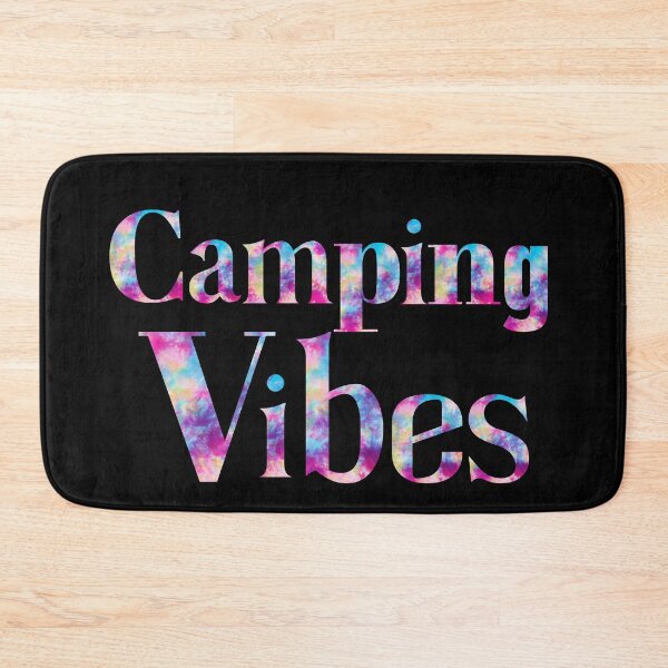 Item preview, Camping Vibes Tie Dye designed and sold by All Things Wild.