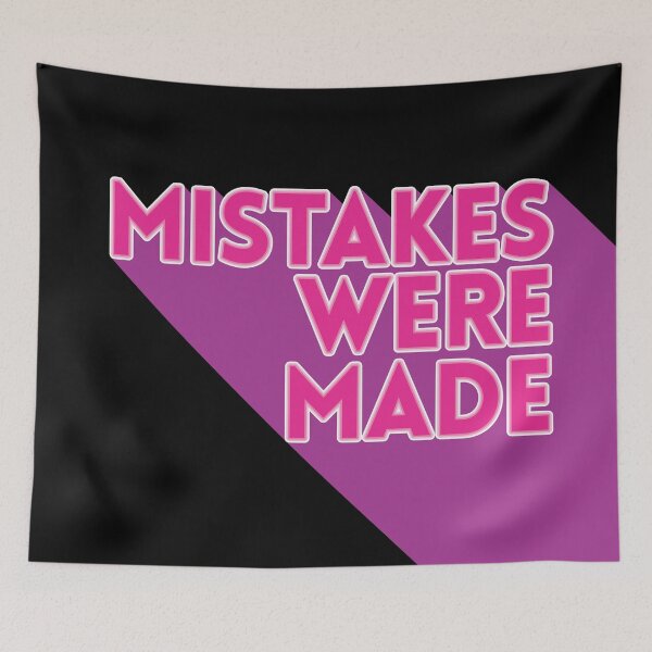 Item preview, Mistakes Were Made - Minimal - Pink designed and sold by crazycollective.