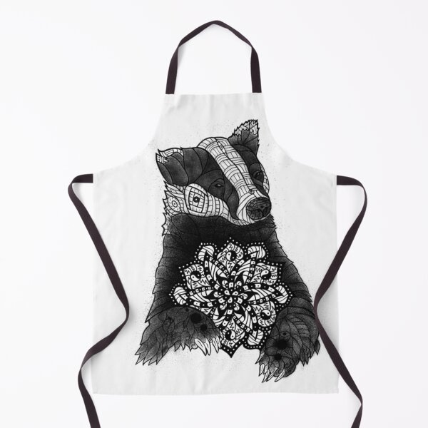 Item preview, Balanced mandala badger tattoo designed and sold by Diox-strangest.