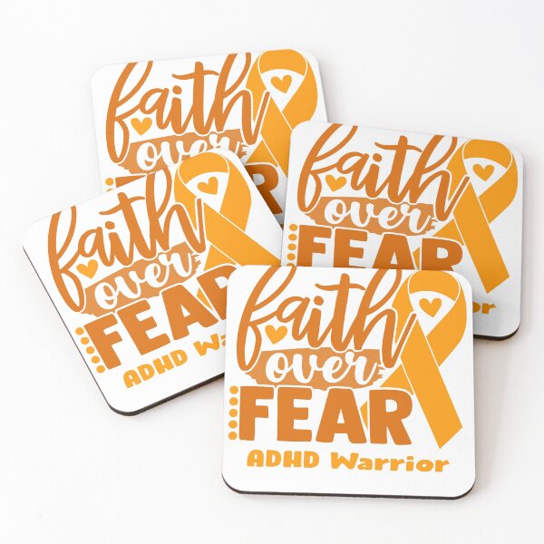 Item preview, Faith Over Fear ADHD Warrior designed and sold by largellie.