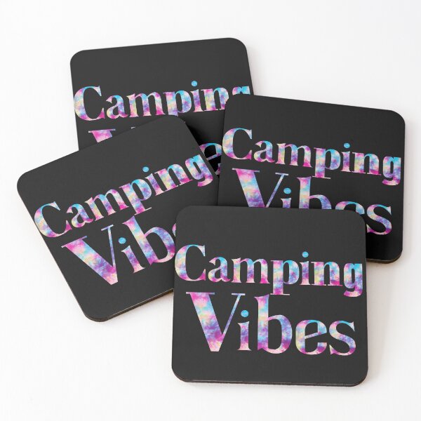 Item preview, Camping Vibes Tie Dye designed and sold by All Things Wild.