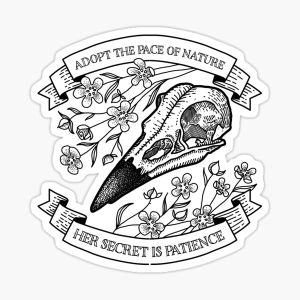 Zodiac Tattoo Series - Virgo Sticker