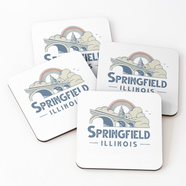 Item preview, Springfield Illinois Capitol Buidling Rainbow designed and sold by billyperks.