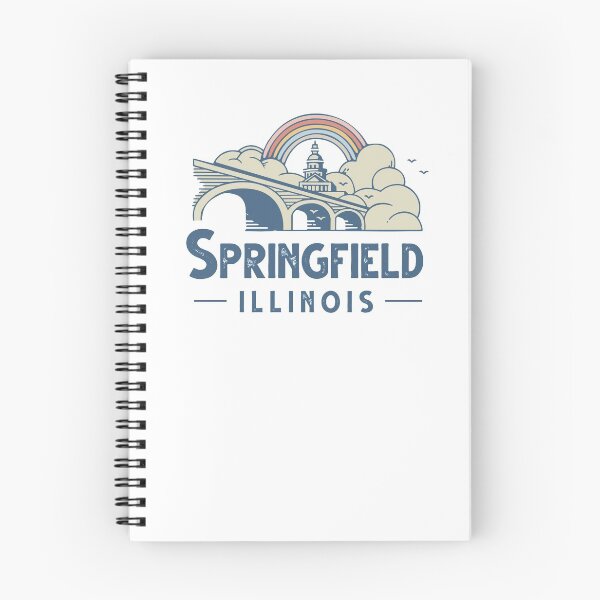 Item preview, Springfield Illinois Capitol Buidling Rainbow designed and sold by billyperks.