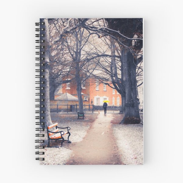 Item preview, Yellow Umbrella - Snow I designed and sold by rodriguesfhs.