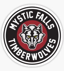 Mystic Falls Timberwolves Sticker