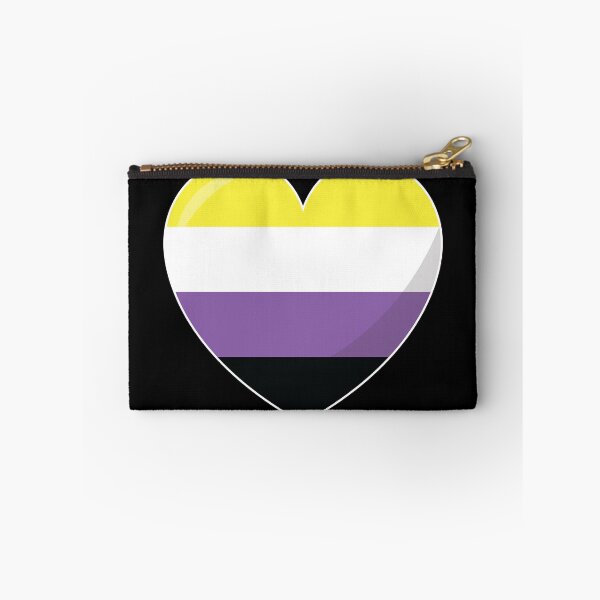 Item preview, Non Binary Pride Heart Gift, NonBinary Enby Love, Non Binary NB Love is Love LGBT+ designed and sold by ArtsyloShop.