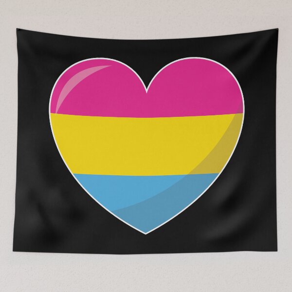 Item preview, Pansexual Pride Heart Gift, Pansexual Love, Pansexual Love is Love LGBT + designed and sold by ArtsyloShop.
