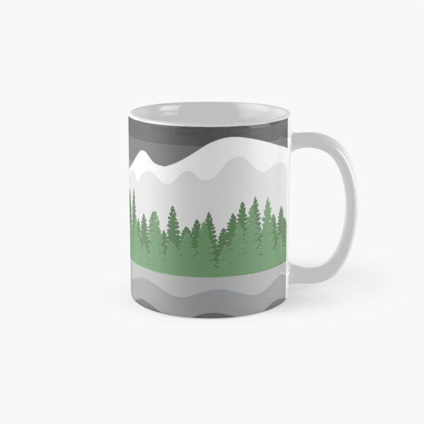 Item preview, Agender Pride Mountainous Landscape designed and sold by izzychar.