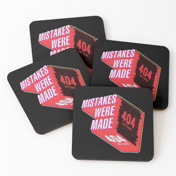 Item preview, Mistakes Were Made - Minimal - Psychedelic - Red designed and sold by crazycollective.