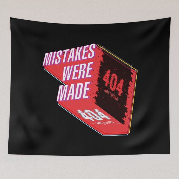 Item preview, Mistakes Were Made - Minimal - Psychedelic - Red designed and sold by crazycollective.