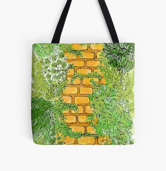 Yellow Brick Road - Find joy in the journey, your freedom, challenge All Over Print Tote Bag