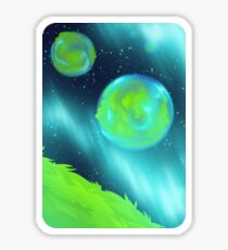 Small World Sticker