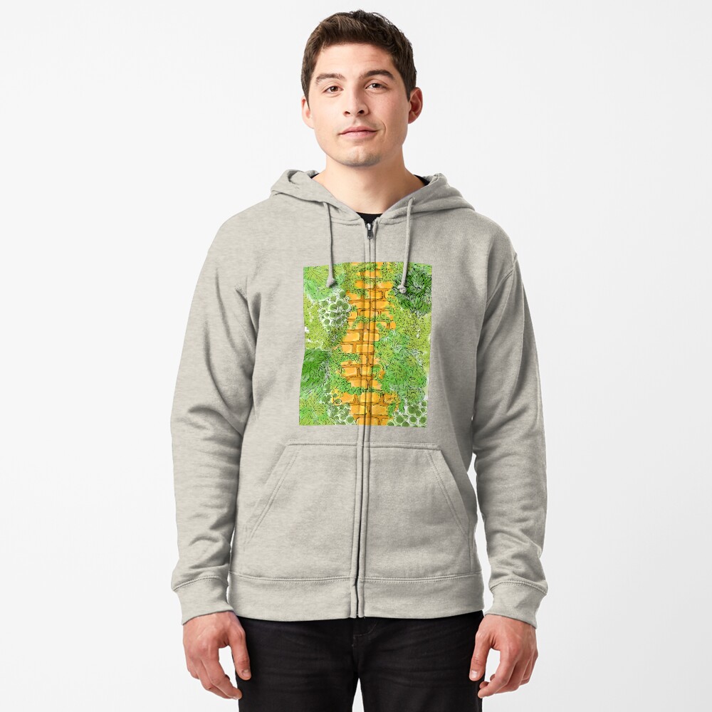 Item preview, Zipped Hoodie designed and sold by SajuArtZen.