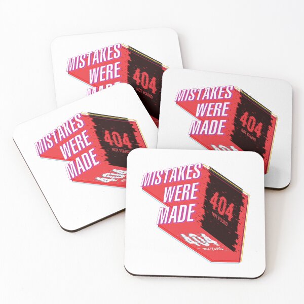 Item preview, Mistakes Were Made - Minimal - Psychedelic - Red & White designed and sold by crazycollective.